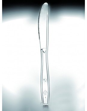 CUCHILLO 19 cm TRANSPARENTE