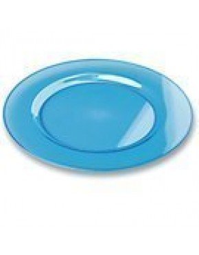 PLATO EXTRA RESISTENTE 23 cm AZUL TURQUESA  (6 Paq/Ud)